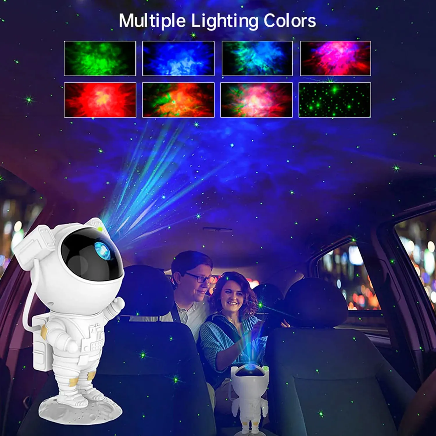 Galaxy Star Astronaut Projector LED Night Light Starry Sky Porjectors Lamp Decoration Bedroom Room Decorative For Children Gifts