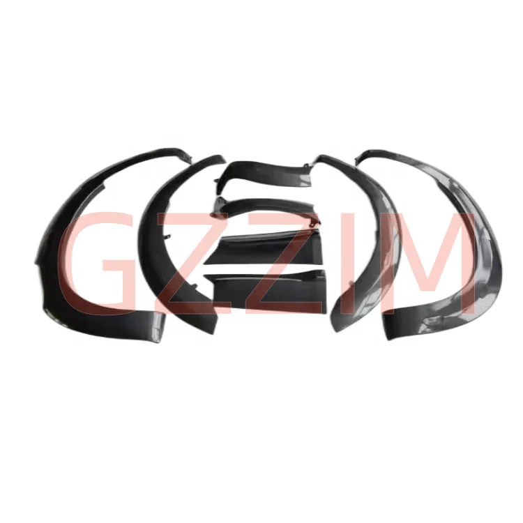 Plastic Wheel Arch Fender Flares Mudguards Pocket Style for 2022 4x4 Dmax