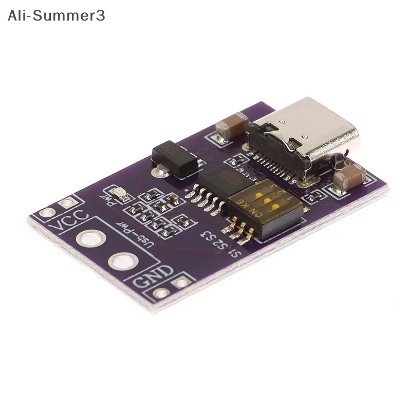 1 stks PD/QC/AFC Snel Opladen Decoy Trigger Ondersteuning 5 V 9 V 12 V 15 V 20 V Vaste Uitgangsspanning Type-C USB Voor Telefoon En Solar