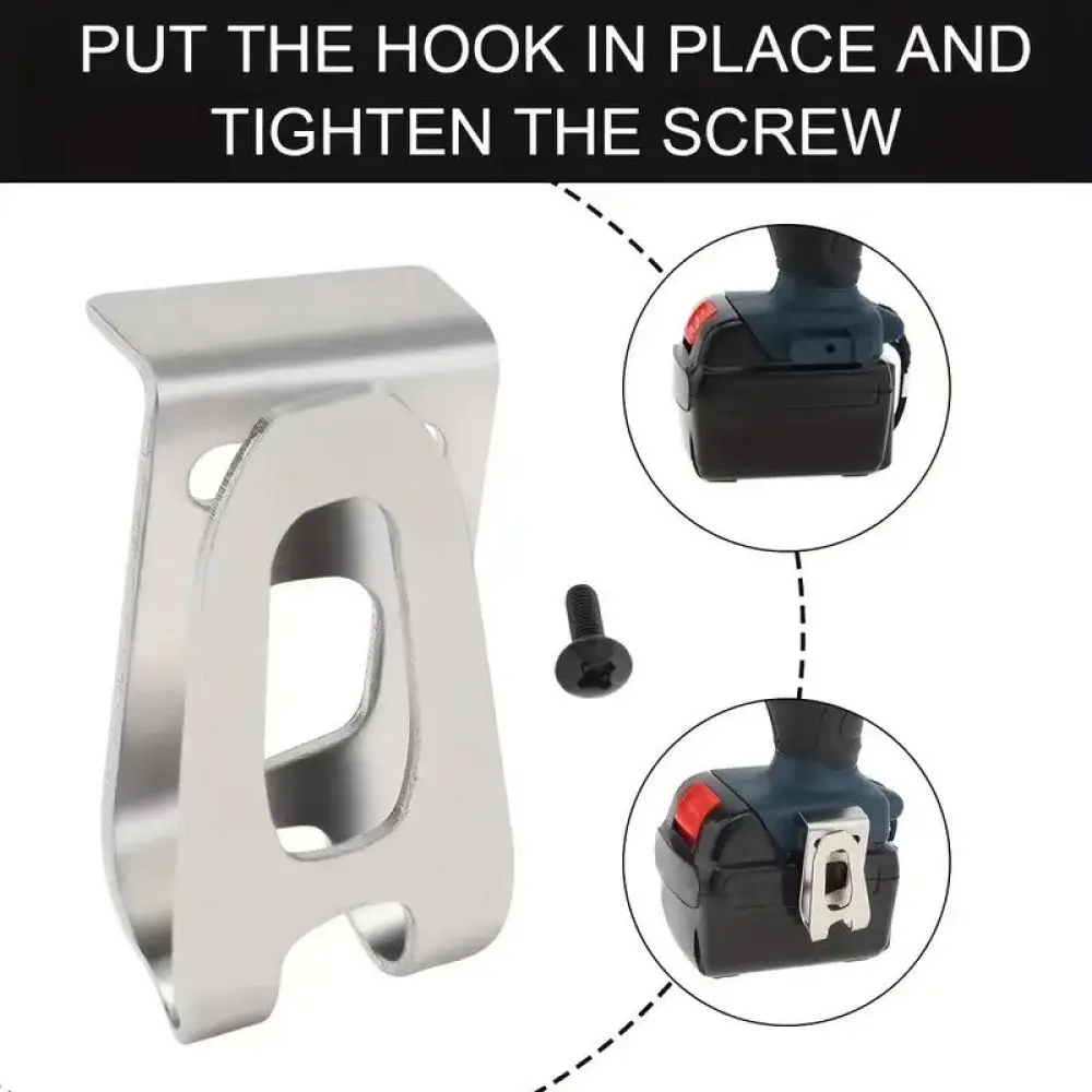 Professional Belt Hook For Makita Power Drill Replacement Part Metal Hanging Buckle Clip Tool Accessory Device Gear