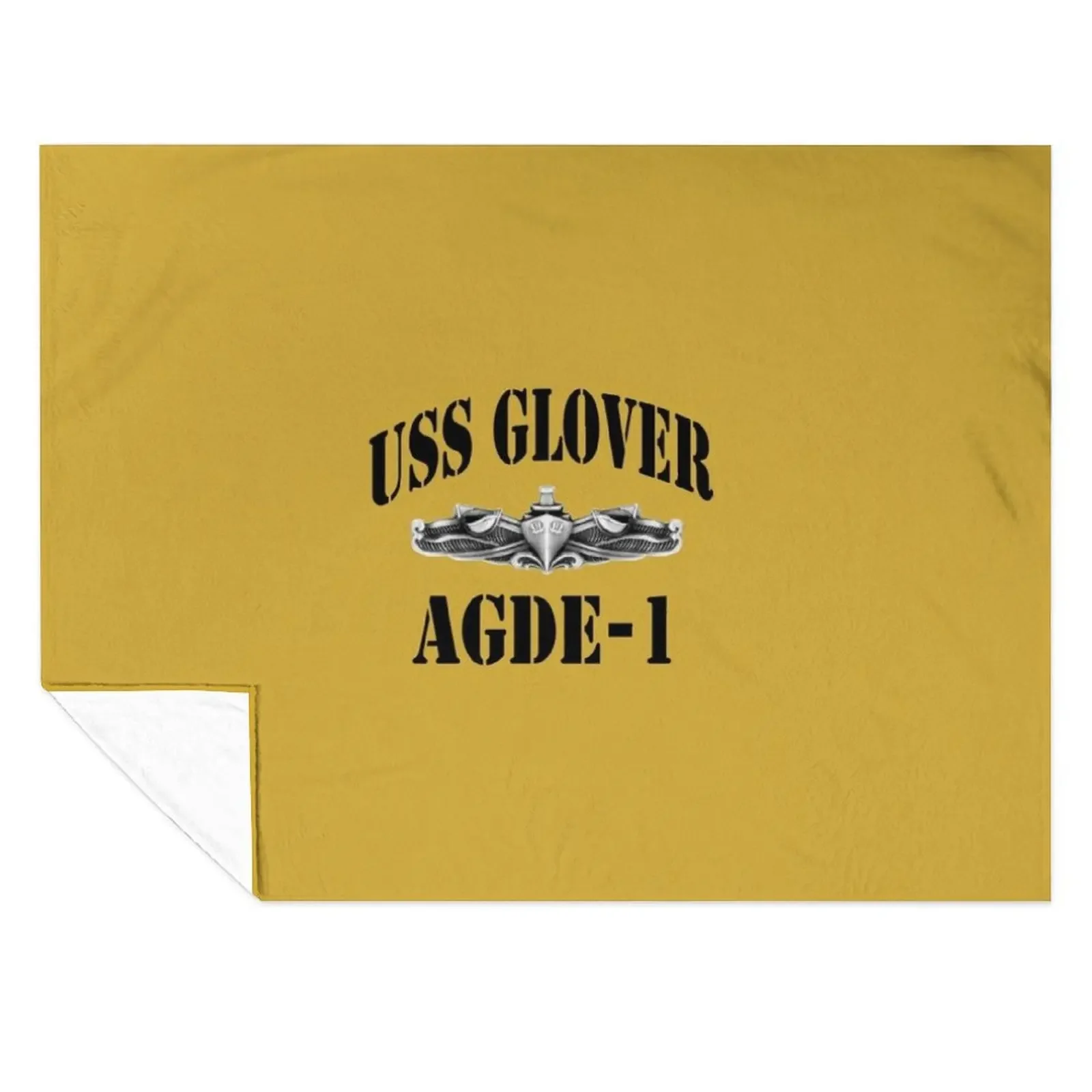 

USS GLOVER (AGDE-1) SHIP'S STORE Throw Blanket For Sofa Thin Weighted Soft Beds For Decorative Sofa Blankets
