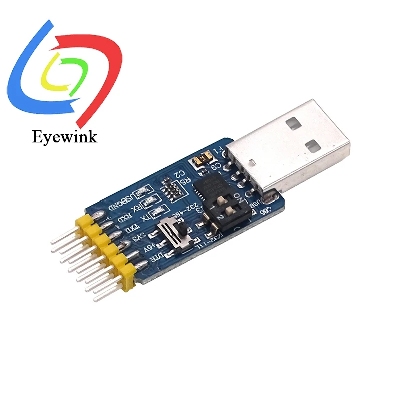 CP2102 6-in-1 USB To TTL/RS232/RS485 Multifunctional Serial Converter Module with 3.3V/5V Level Module