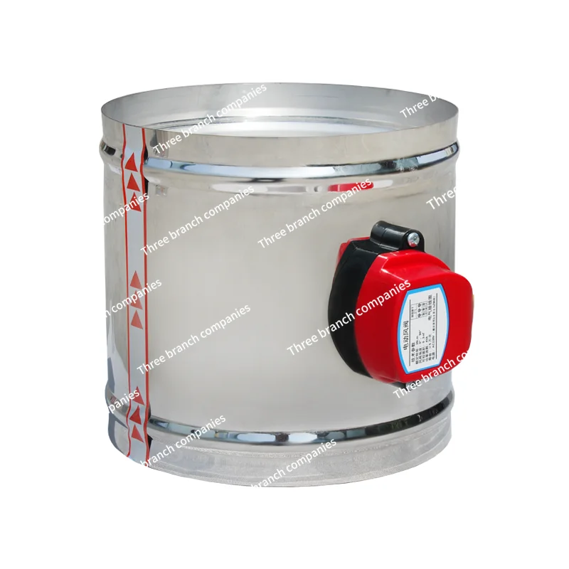 

201 stainless steel closed electric manual automatic round air valve