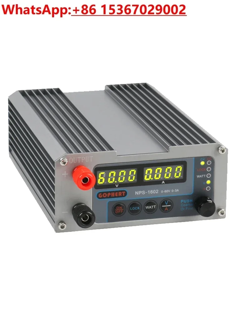 

Gophert adjustable DC power supply portable constant regulation numerical control nps switching power supply module DIY