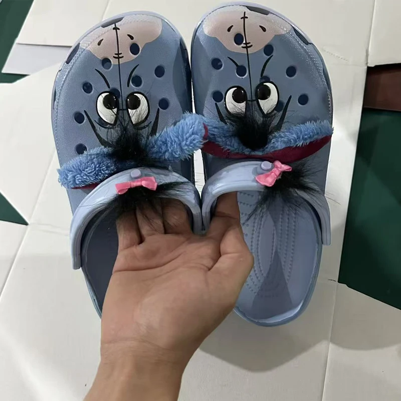 الجديد في المخزون ديزني دونكي سلسلة النعال الطرفية إيفا خفيفة للغاية باطن لينة أحذية مريحة متعددة الاستخدامات للبنين والبنات