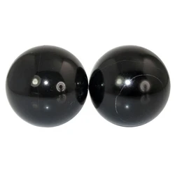 2pcs Elderly Health Care Stress Balls For Adults Meditation Exercise Hands Relief Stress Care Relax Sets Boading Black