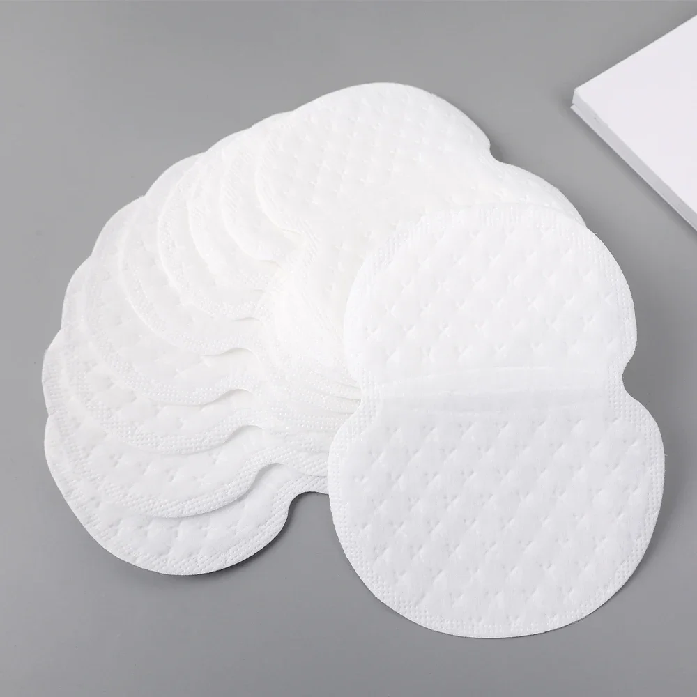 50pcs/set Alulról Lábszárvédő ruhát Öltözés Verejték Dezodor Lábszárvédő Hóna érdekel Verejték absorbent Lábszárvédő Dezodor számára Nők férfiak