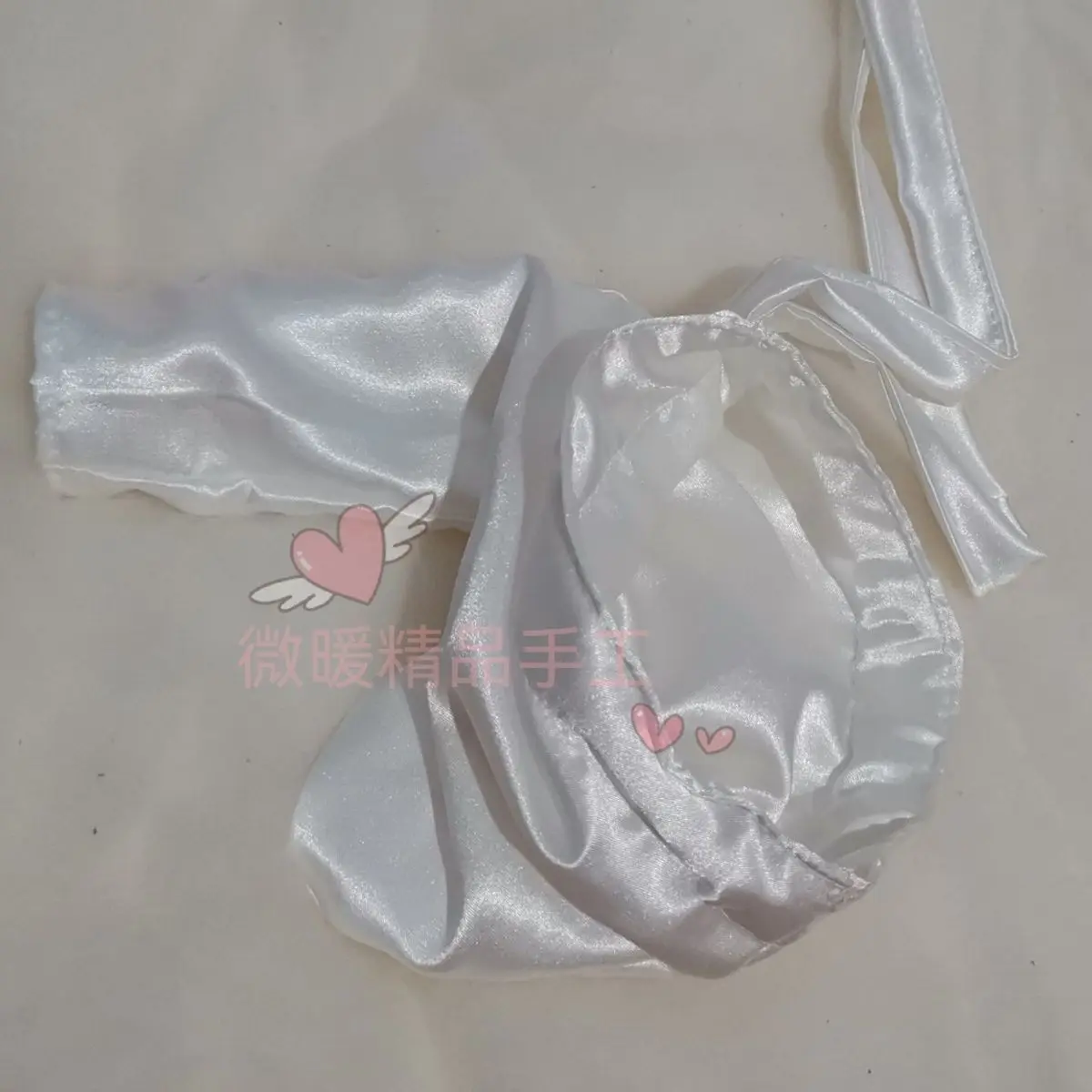 Glossy Ice Silk Satin Men Lingerie Panties Plus Size Underwear Sexy Medium Waist Briefs