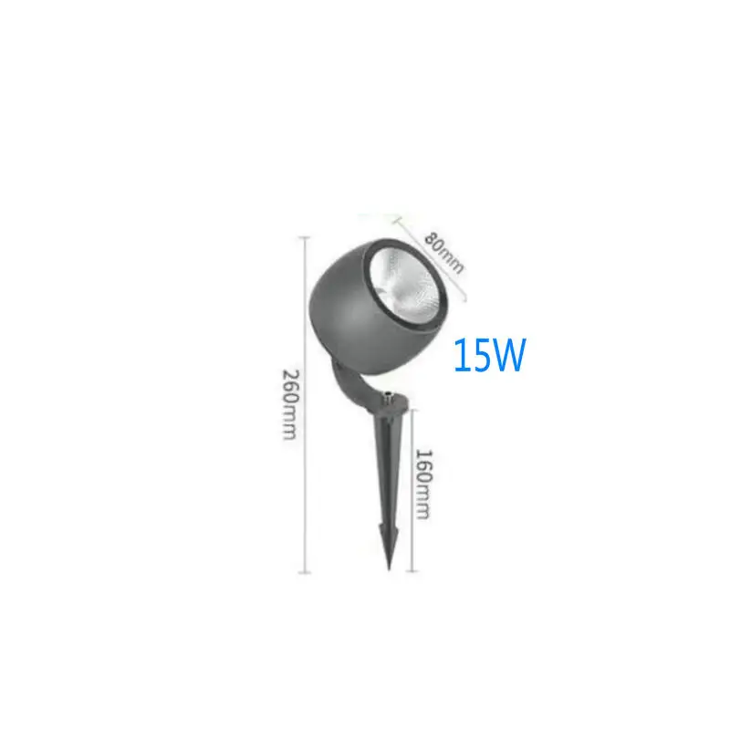 Luz LED para paisajes, decoración impermeable para exteriores, patio, camino, Villa, jardín, bolardo, lámparas de césped