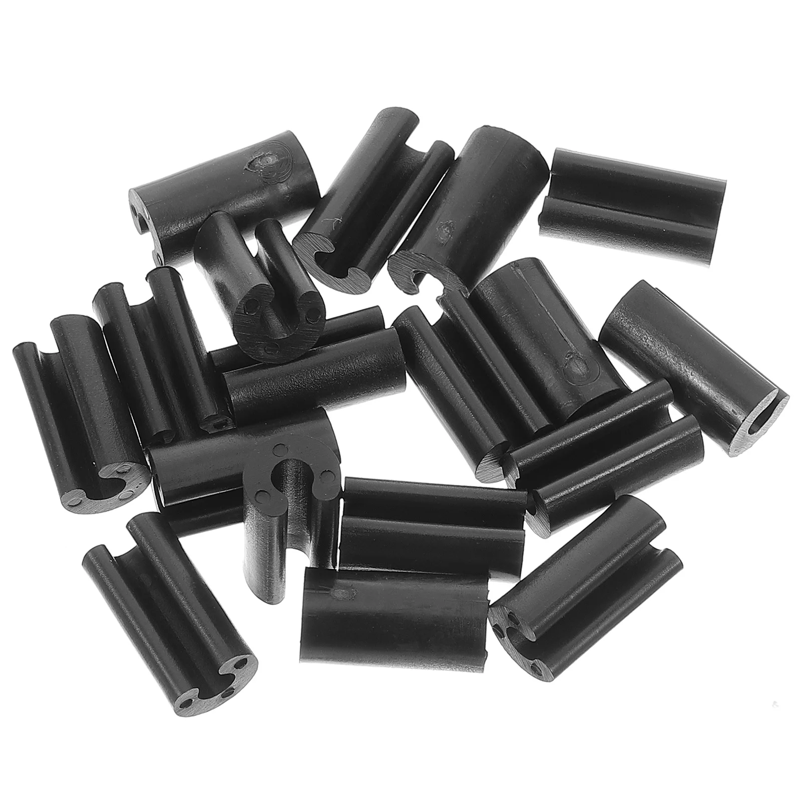 

50 Pcs Plug Sink Mats Sponge Holder Kitchen Protector Grid Rack for Black Rubber