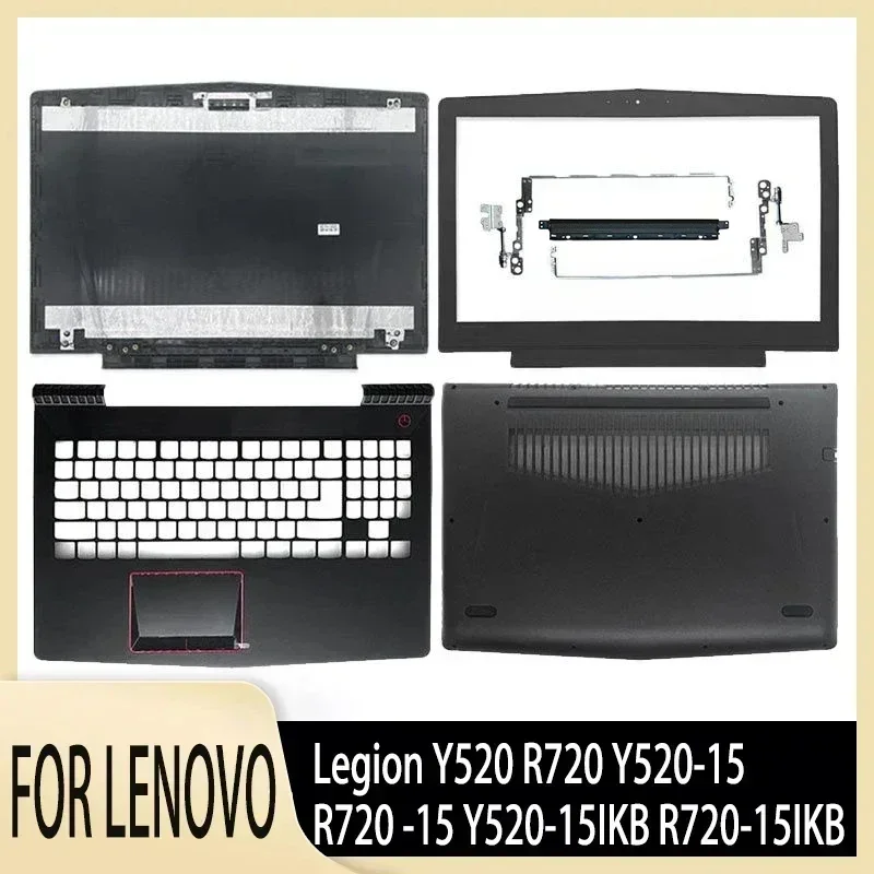 

Задняя крышка для ноутбука Legion Y520 R720 Y520-15 Y520-15IKB R720-15IKB IBKN/Передняя панель/петли/Упор для рук/Нижняя искусственная задняя крышка