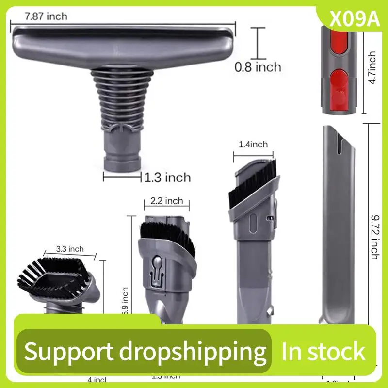 

X09A, 18 упаковок запасных частей для пылесоса Dyson V11 V10 V8 Absolute/V8 Animal/V7 V6, DC59, DC44, абсолютного беспроводного пылесоса