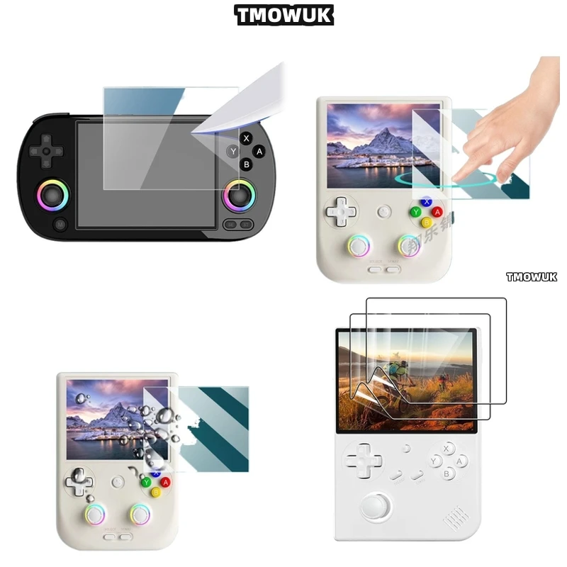 

For ANBERNIC RG40 XXV RG40 XXH RG406V HD Tempered Glass 9H Film For Game Accessories