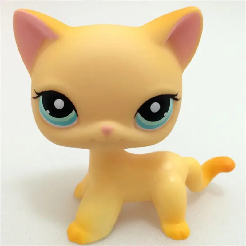 Classic Lps Pet Shop Toy, Shorthair Cat, Cute Tiger, Lps Ação, Presentes clássicos, Presentes infantis, Frete Grátis, Novo