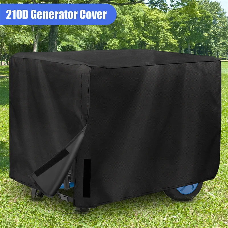 Generator Cover Waterproof Heavy Duty Thicken 210D Oxford Cloth Universal Generator Cover For Universal Portable Generators