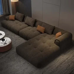 Luksusowa sofa segmentowa salon modułowa sofa narożna wnętrze mieszkania Salas Y sofy Muebles Modernos Home Decor