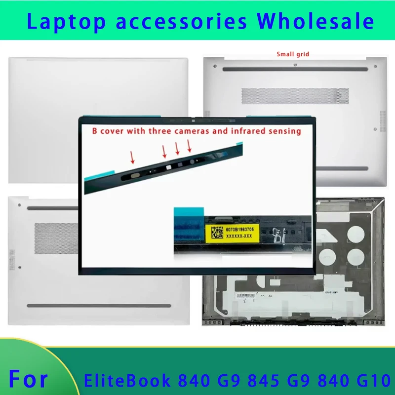 

Original suitable for EliteBook 840 G9 845 G9 840 G10 laptop LCD back cover, screen frame, palm bottom cover, ABCD Cover hinge