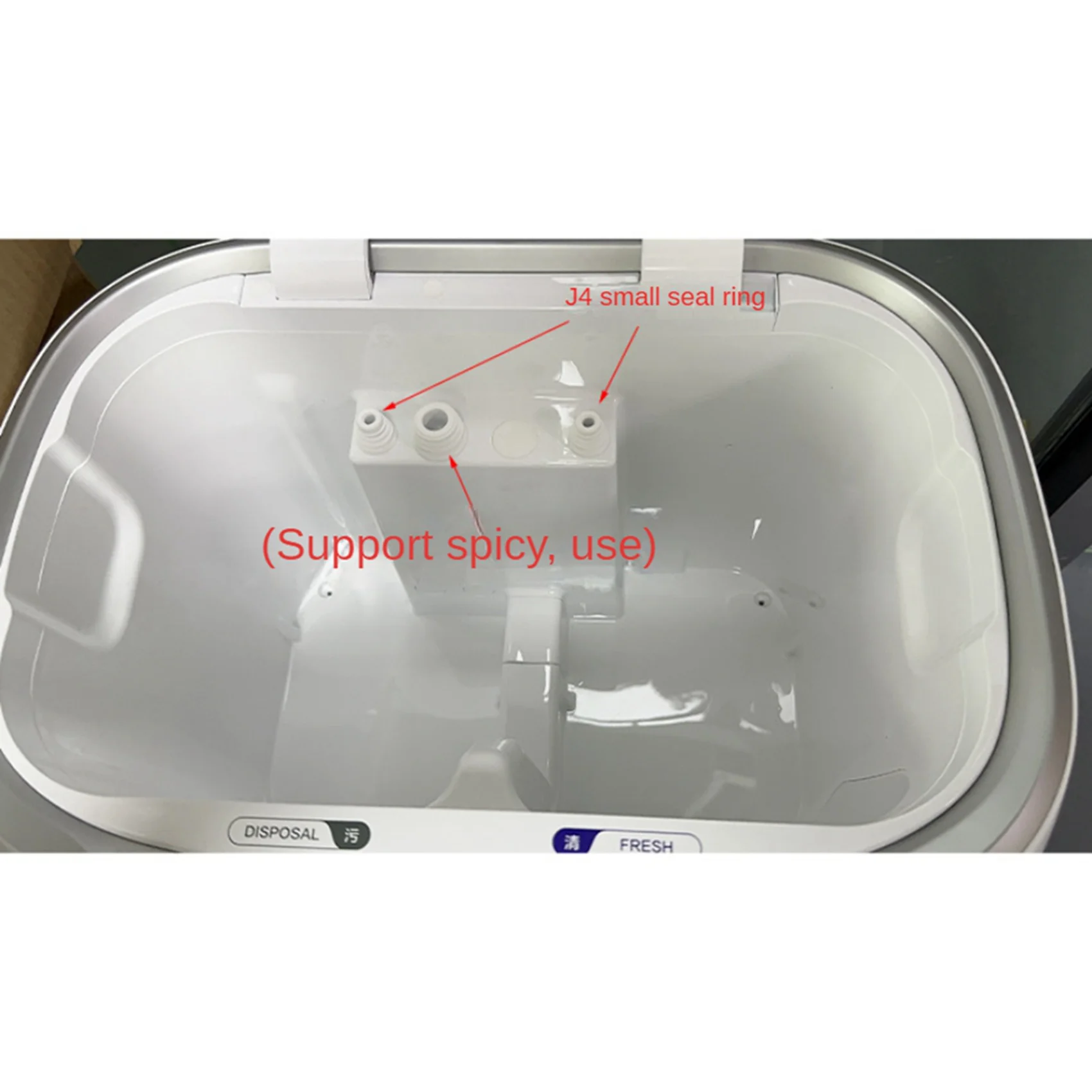 

【ПОСЛЕДНИЙ ШАНС】2 шт. Запасные резиновые заглушки и уплотнительные кольца для резервуаров для чистой и грязной воды базовых станций роботов-пылесосов Narwal J1 J2 J3 J4