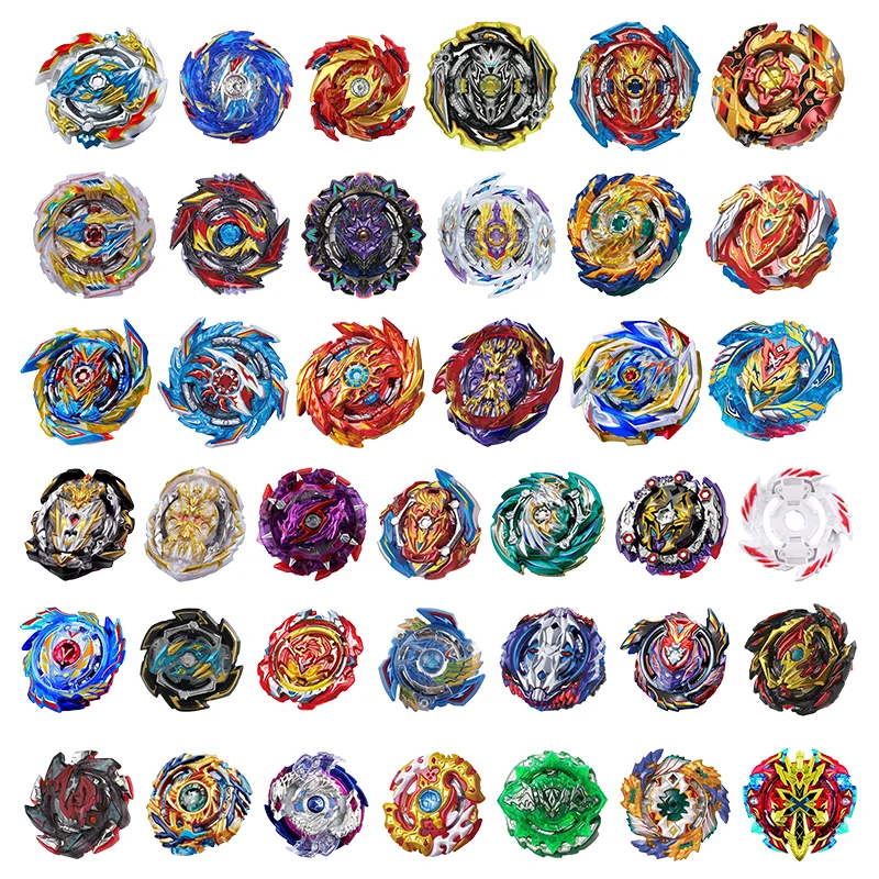 Toupis Beyblade Burst Booster juguetes de Metal para niños, B73, B79, paquete único a granel, lanzador de Beyblade, regalos de navidad