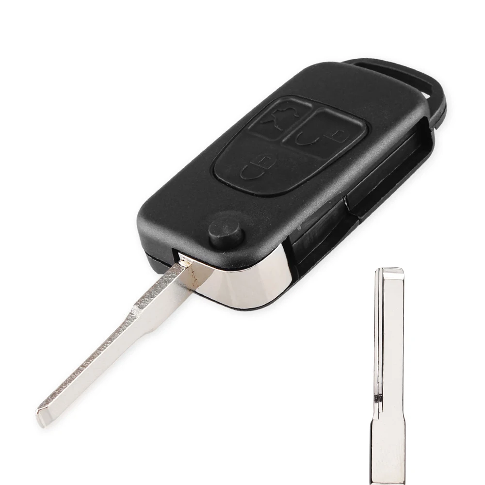 Keyyou versand kostenfrei für benz w168 w124 w202 w203 a c e ml c cl s sl sel slk e113 für Mercedes Flip Folding Remote Autos chl üssel schale