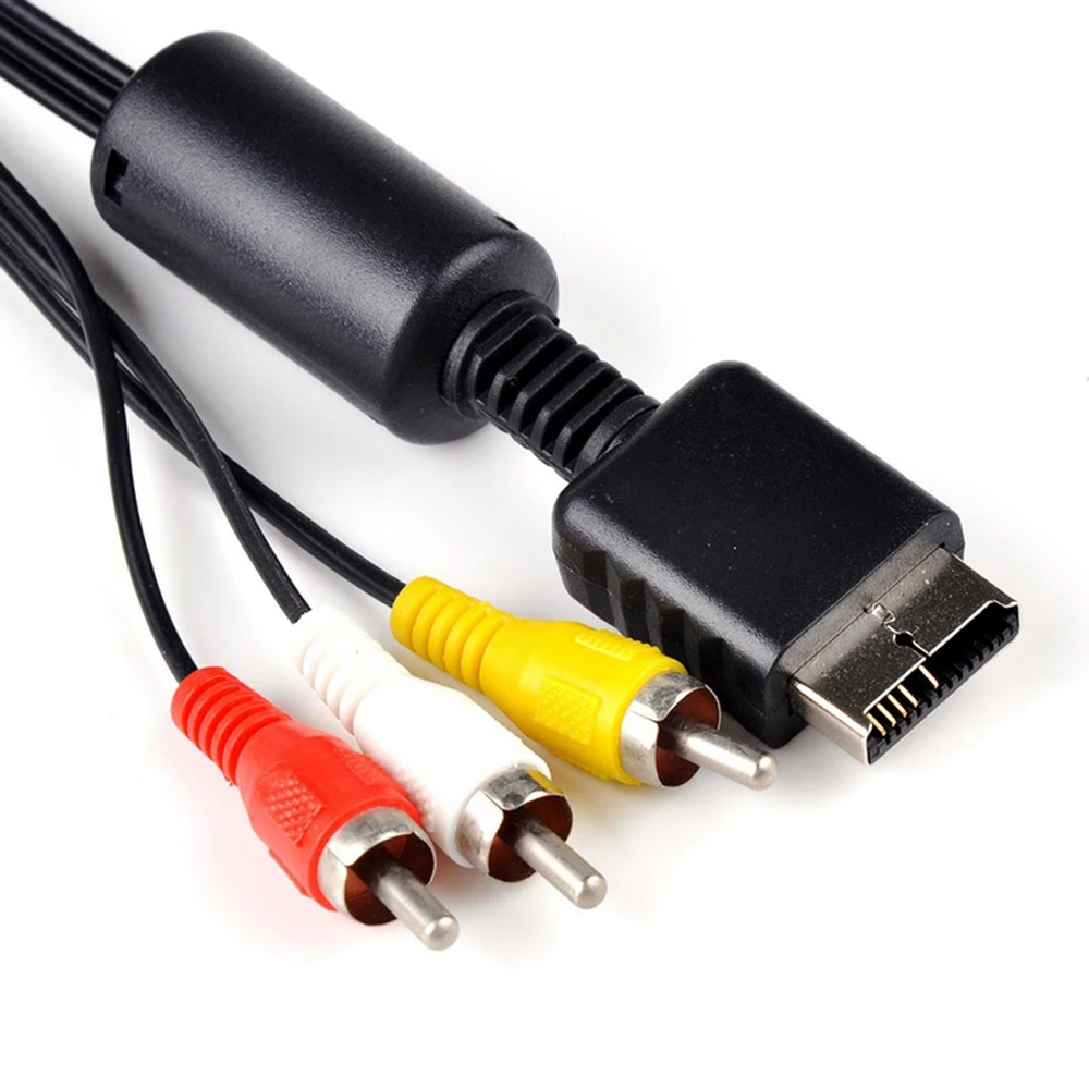 

Playstation RCA Audio PS3 Console Cable Video Cord TV Lead AV Cable to 3 RCA