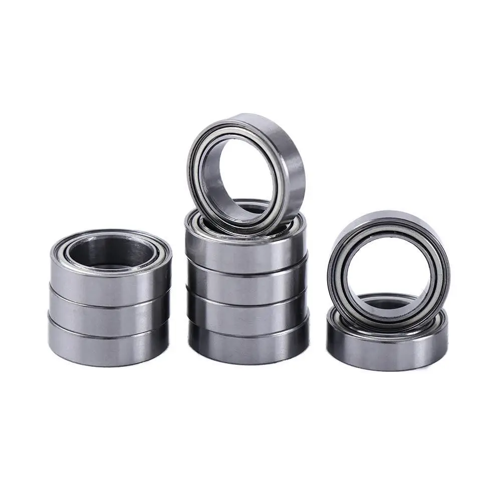 10Pcs/lots of Miniature 6700ZZ Bearing Steel Metal Shielded Ball Bearing Thin-walled Roller 10X15X4 mm