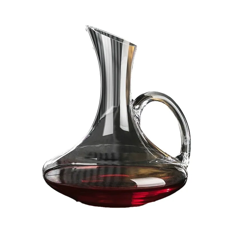 

High value waterfall fast crystal glass decanter red wine filter household