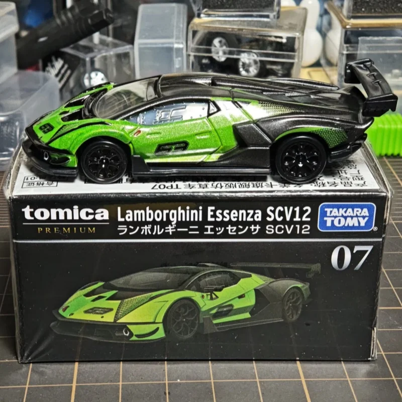 TAKARA TOMY Tomica Premium simulato Nissan Lamborghini pressofuso modello automobilistico ornamenti Cas giocattoli decorazioni regalo