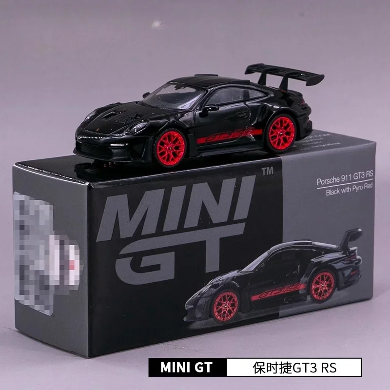 1:64 Porsche Porsche911 GTS RS 252 283 681 358, литая под давлением модель модели автомобиля, игрушка для мальчика, детский праздничный подарок на день рождения