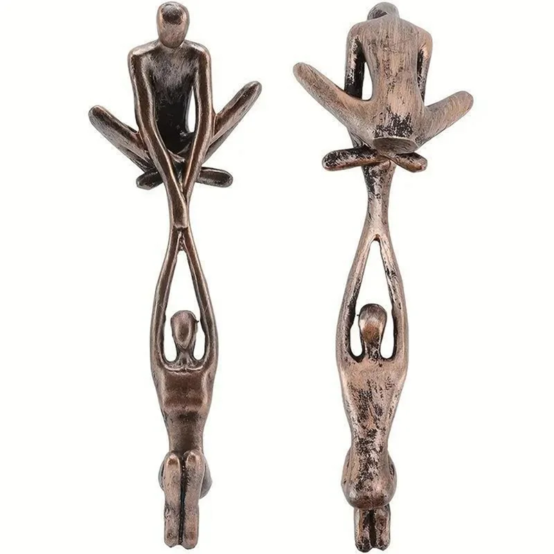 

Lover Sculpture Ornament Man Lifting Woman Figurine Lover Dancing Figurine Couple Dancing Statue Abstract Art