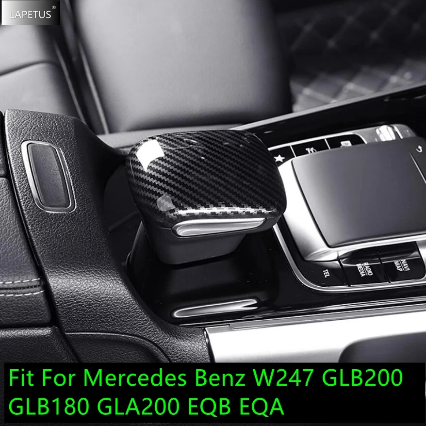 

ABS Car Center Console Gear Shift Head Knob Handle Cover Trim Accessories For Benz W247 GLB200 GLB180 GLA200 EQB EQA 2020 - 2024