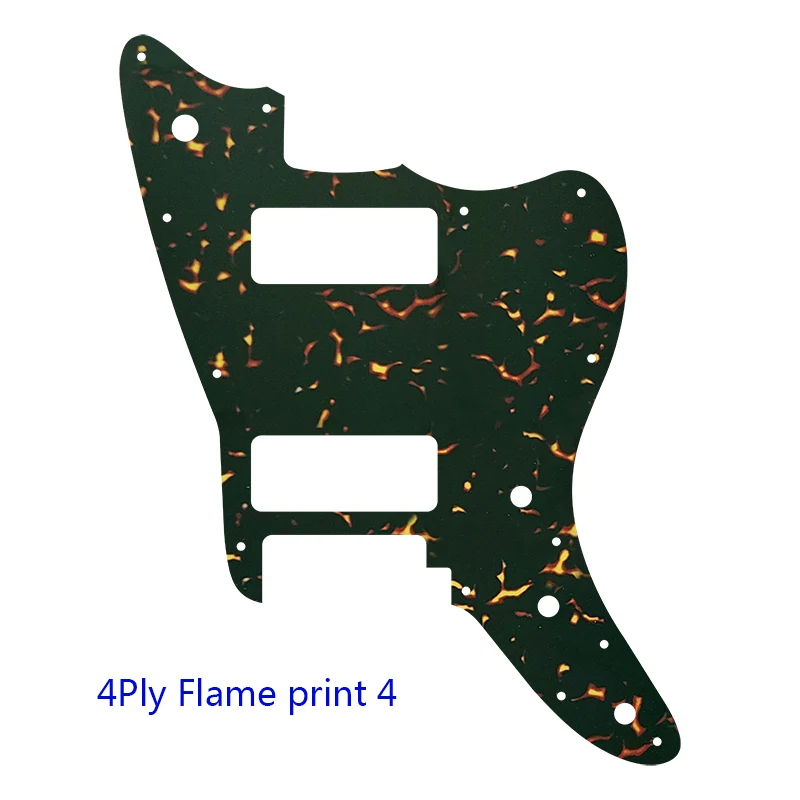 Xin Yue Guitar Parts For Mexico FD Jazz Master Guitar Pickguard With P90 Humbucker Strat Bridge Route Scratch Plate Many Colors