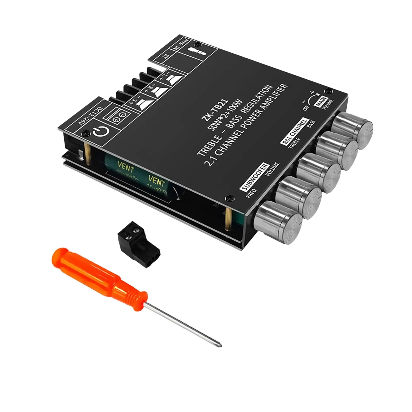 50W+50W+100W Power Amplifier Board Module 2.1 for DIY Audio Speakers