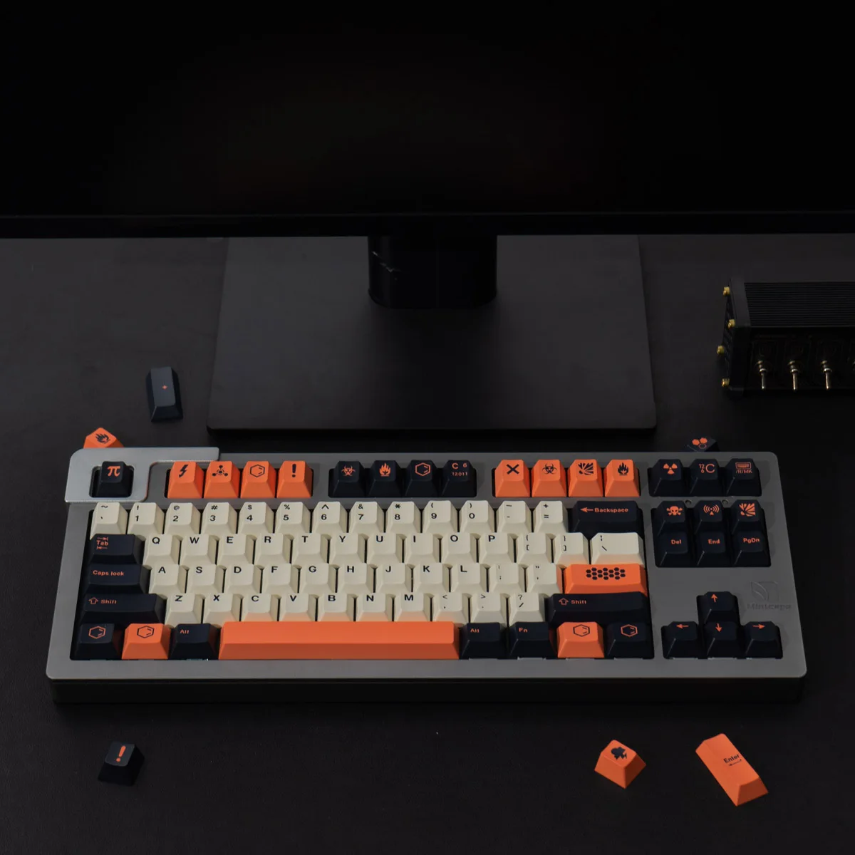 Large Set GMK Carbon Keycaps Cherry Profile Keycap PBT Dye Sub Keycaps For 61 64 68 75 84 980 87 Filco104 Mechanical Keyboard - Image 2