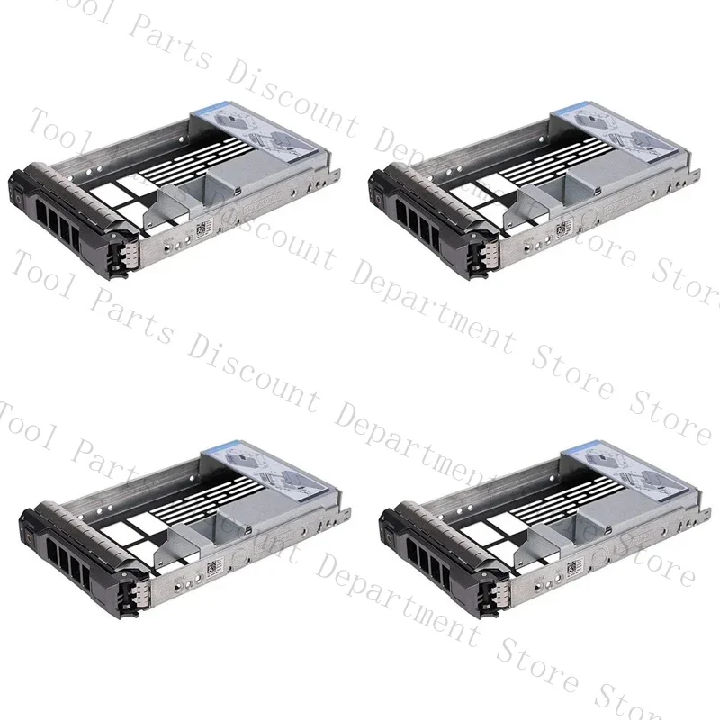 4X 3.5 Hard Drive Caddy Tray Poweredge Servers - With 2.5 Inch HDD Adapter Nvme SSD SAS SATA Bracket
