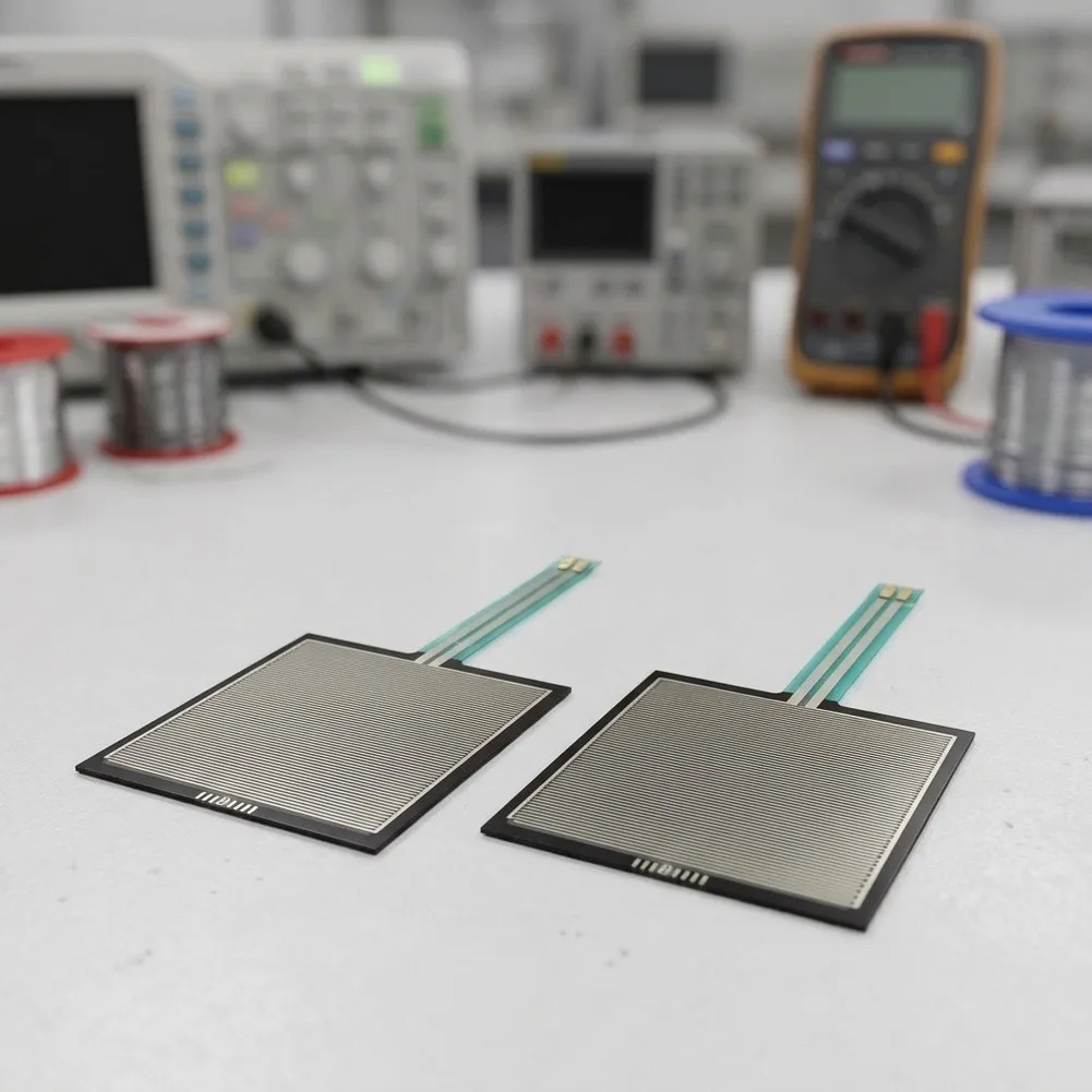 2pcs FSR406 Pressure Sensing Module Long-Tail Resistive Thin-Film Single-point Pressure Force Sensors Broad For Main Controllers