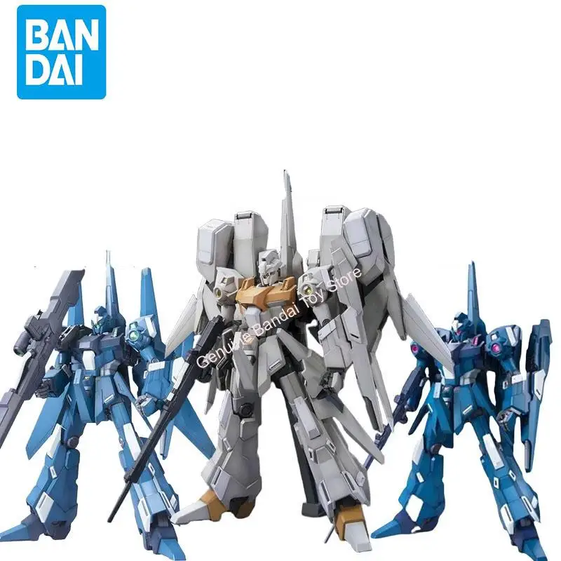 

Bandai MG 1/100 RGZ-95 ReZEL Action Figure Anime ReZEL Type-C Gundam Mobile Suit Toys for Boys Cool Mecha Warrior Original Box