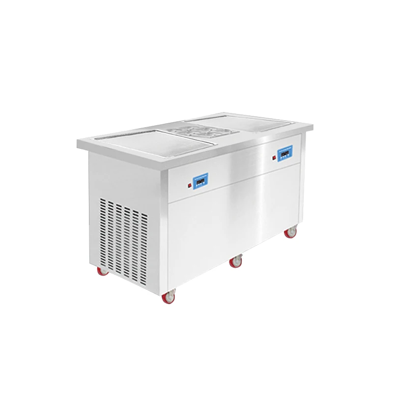 

Машина для приготовления жареного мороженого в рулонах