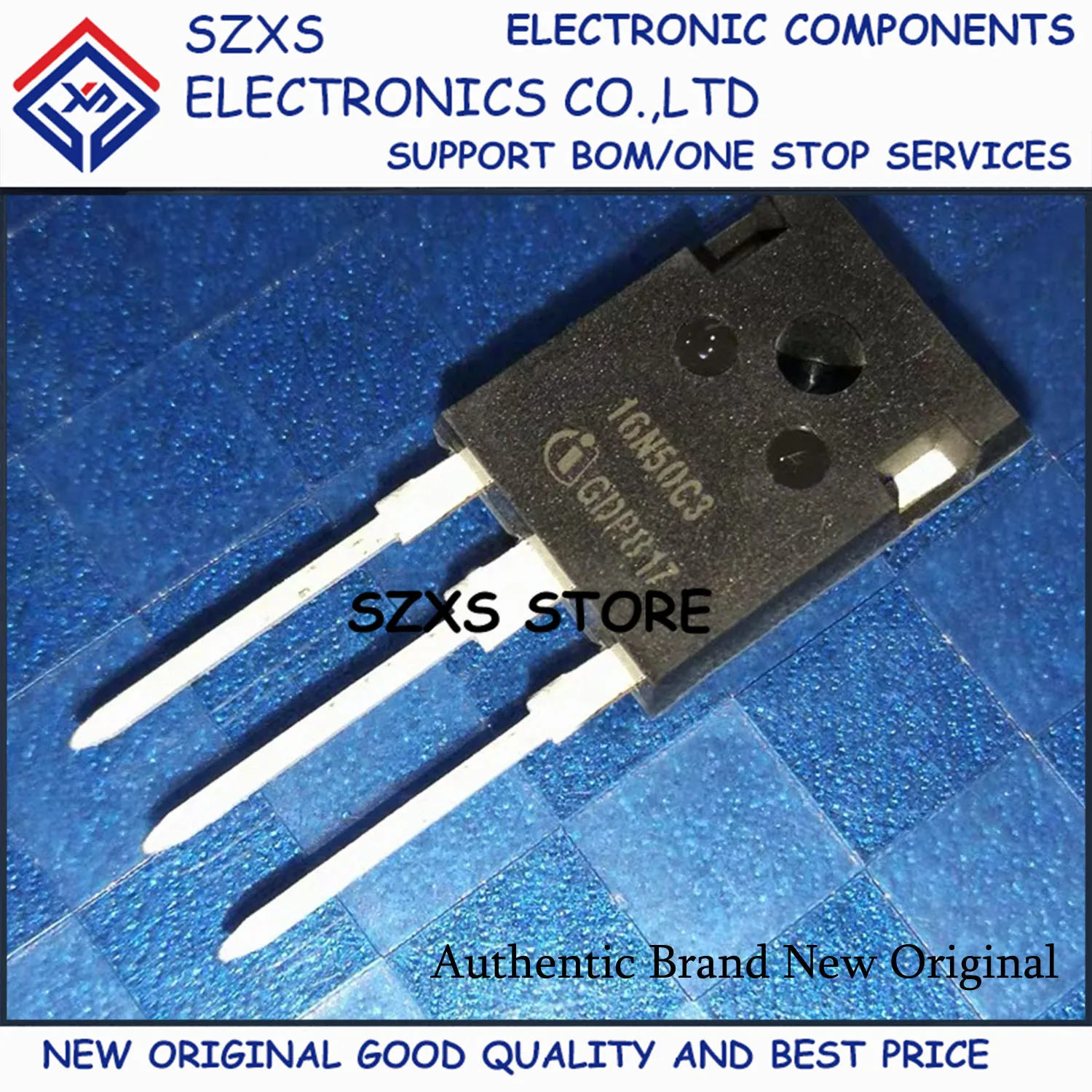 New Original 10Pcs SPW16N50C3 16N50C3 TO-247 500V 16A MOSFET Field-Effect Transistor In Stock Electronic Components Good Quality
