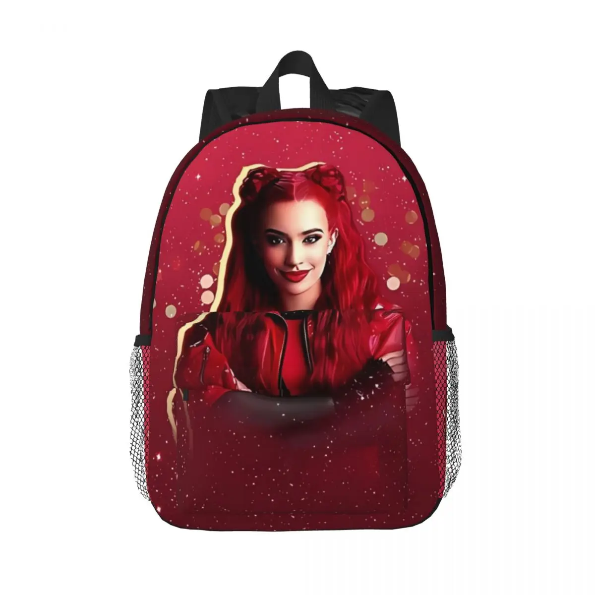 

Descendants 4 The Rise Of Red-Kylie Cantrall_90590427 Backpacks Boys Girls Bookbag Children School Bags Cartoon Shoulder Bag