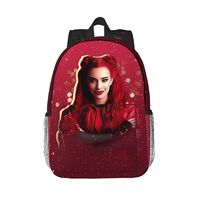 Descendants 4 The Rise Of Red-Kylie Cantrall_90590427 Backpacks Boys Girls Bookbag Children School Bags Cartoon Shoulder Bag