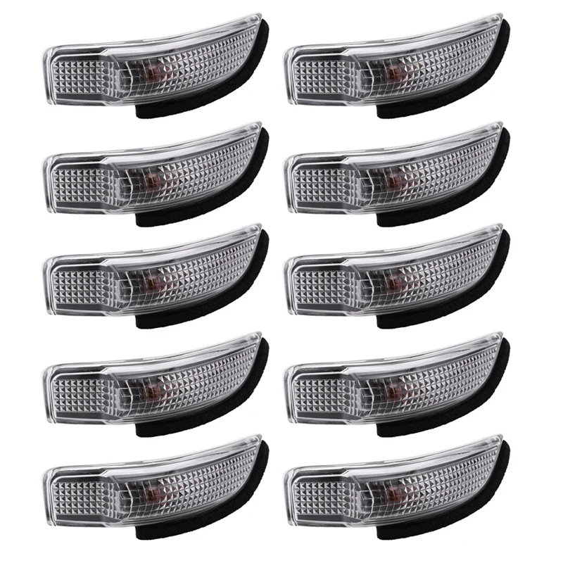 

10X зеркало заднего вида с указателем поворота лампа для Toyota Corolla Camry Yaris Prius C Avalon для Scion Left 81740-52050