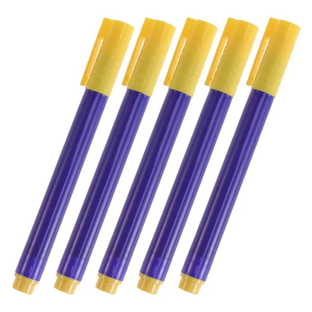 

5pcs Bank Note Fake Money Checker Marker Fake Currency Counter Fit Bill Verification Currency Marker Pen Bill Pen