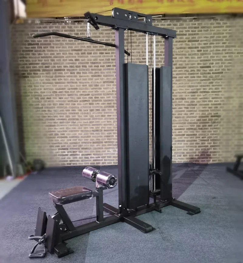 

Lat Pull Down and Low Row Machine Dual Functional Back Exercise Gym Fitness Equipment HZ121