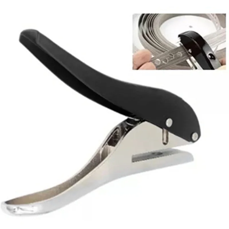 

Дырокол из цинкового сплава 8 мм, перфоратор с одним отверстием для установки бумаги, деревообработки