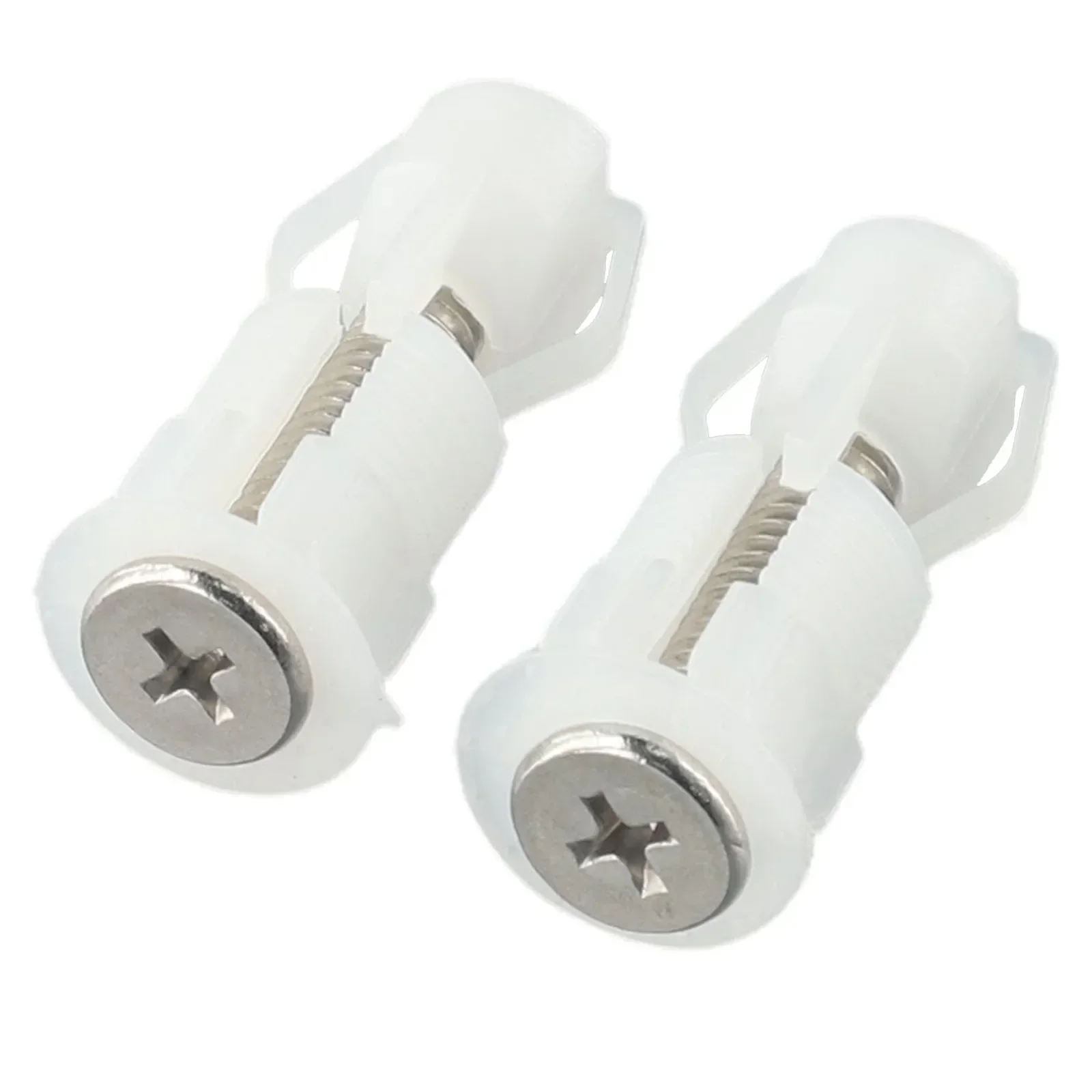 

~2pcs Top Fix Toilet Seat Screws Nut ~over Lid Pan Fixing WC Blind Hole Fitting For WC Toilet Pan Fastening Bathroom Accessories