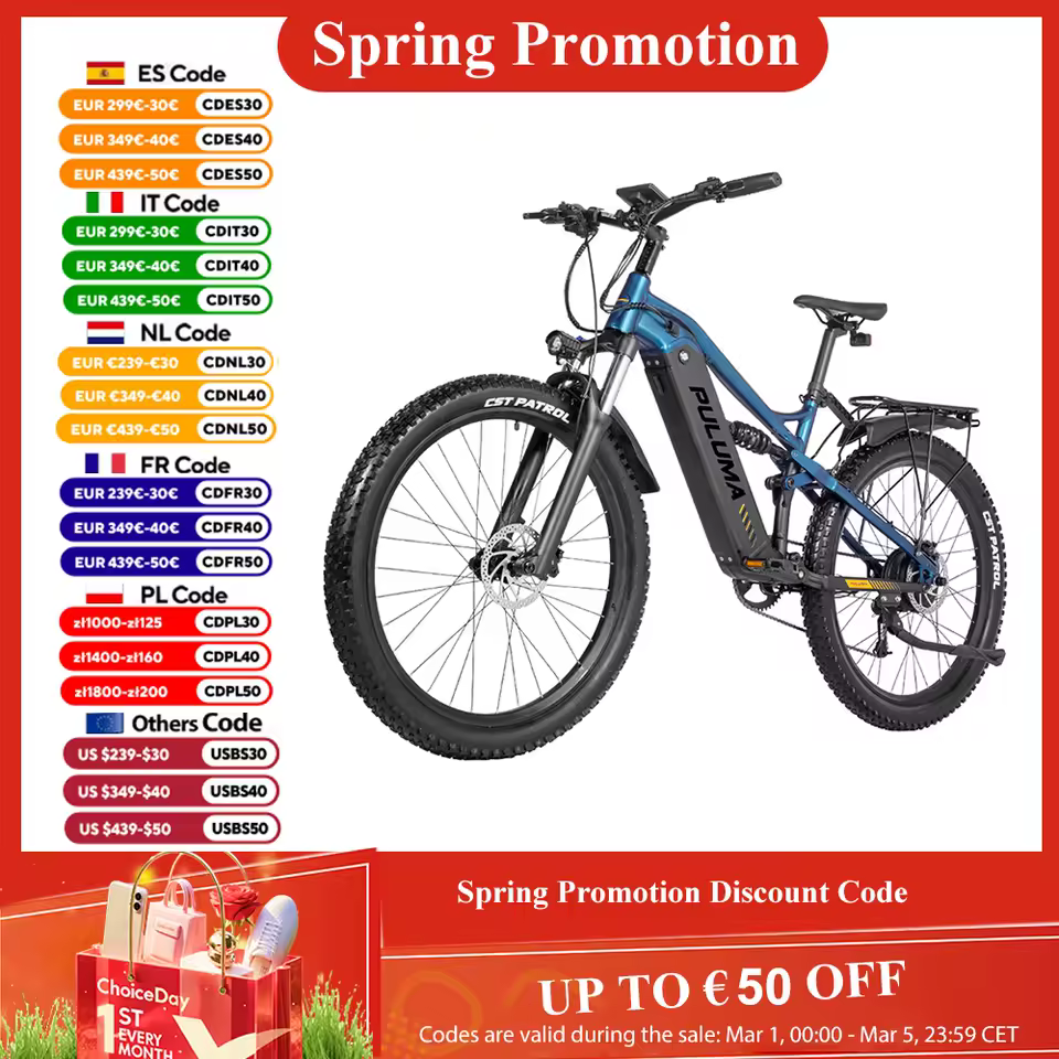 PULUMA PH001 Mountain eBike, Hyd
