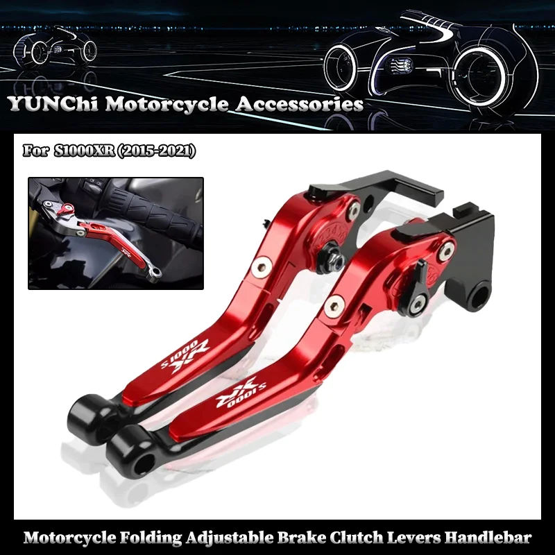 

Motorcycle Folding Adjustable Brake Clutch Levers Handlebar For BMW S1000XR 2015-2021