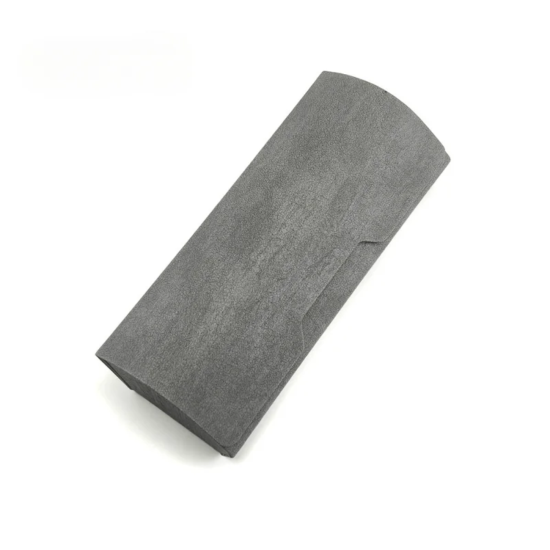 Trendy and simple handcrafted eyewear storage box, portable pressure-resistant flip hard shell eyewear case