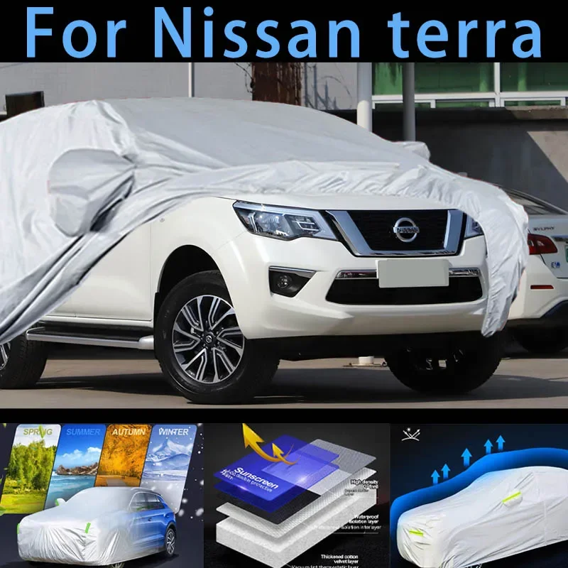 For Nissan terra  Car protective cover,sun protection,rain protection, UV protection,dust prevention auto paint protective